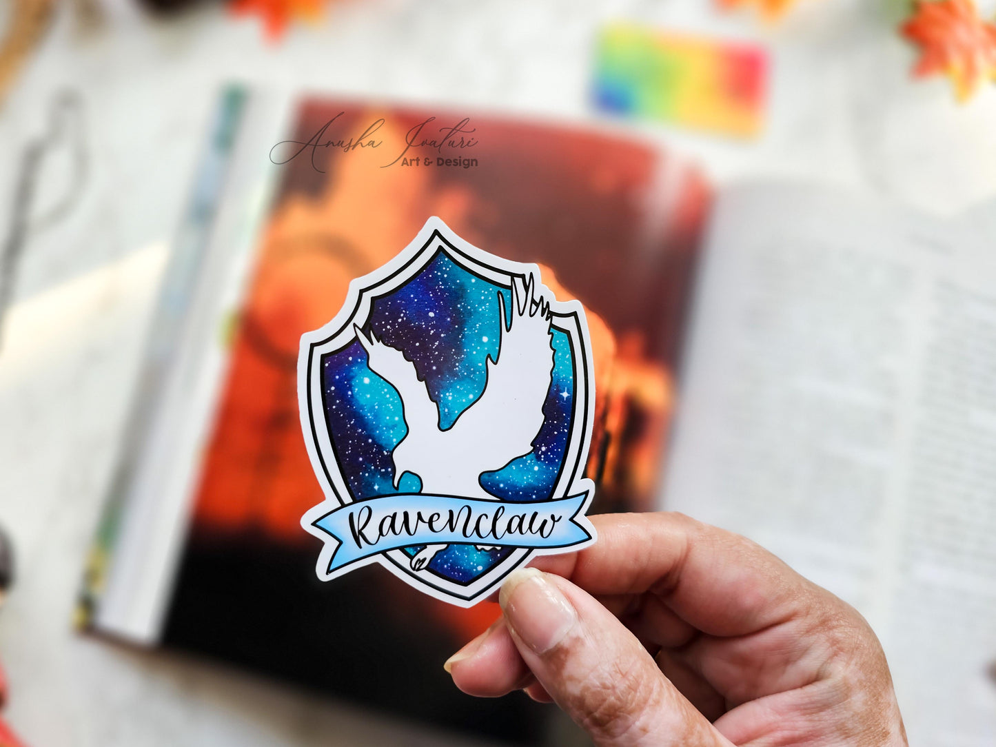 Harry Potter Ravenclaw Holographic Sticker | Hogwarts wizardry Stickers